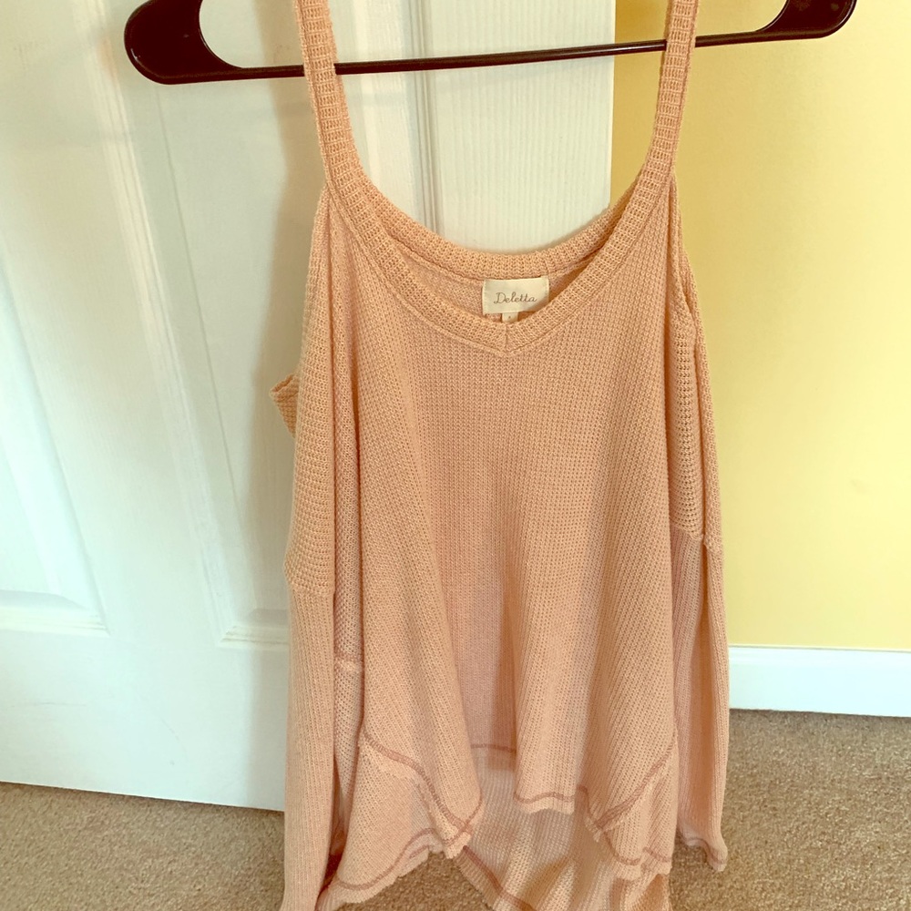 Anthropologie cold shoulder top